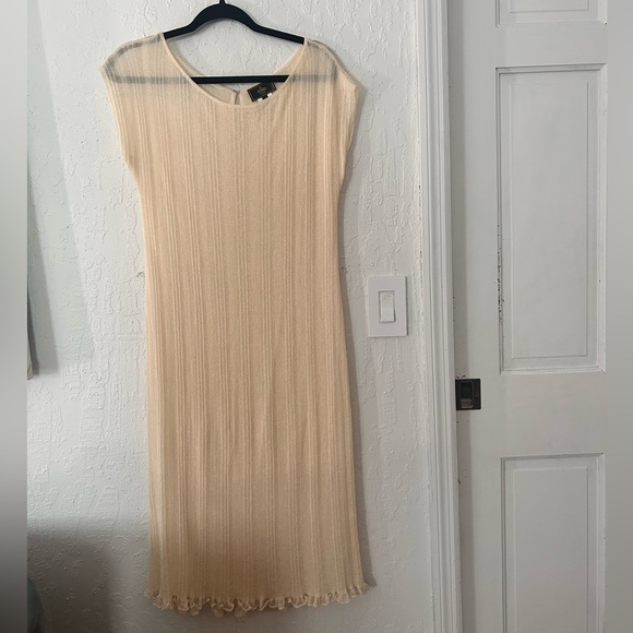 Fendi | Dresses | Fendi Cream Knit Dress | Poshmark